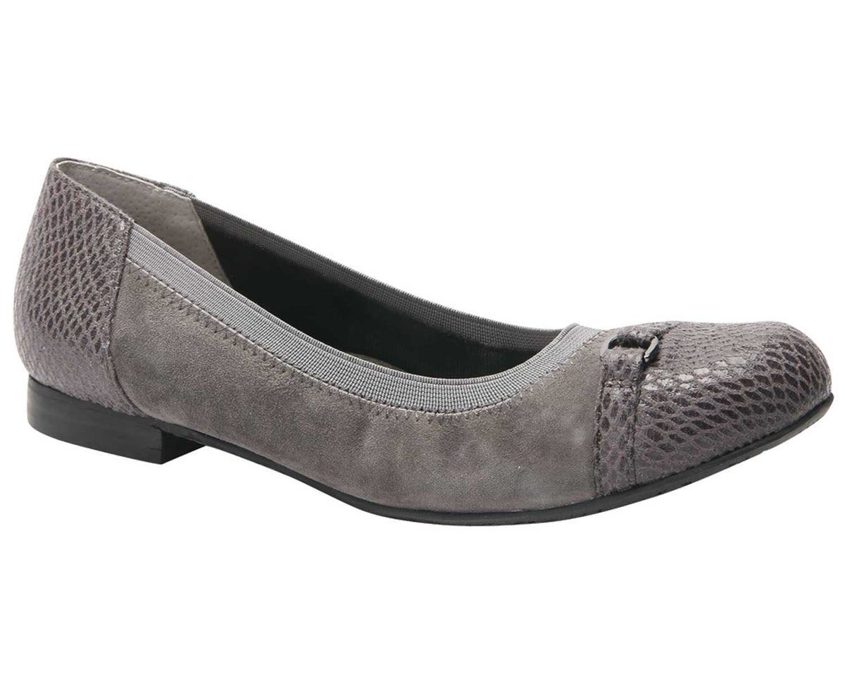 #Color_Grey Suede/Snake Print Leather