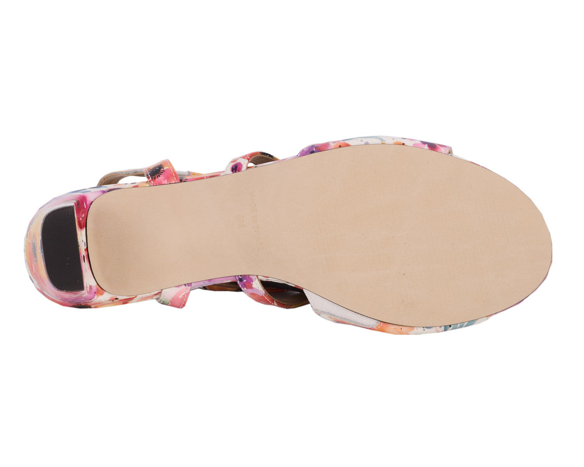 #Color_Tropical Floral Leather