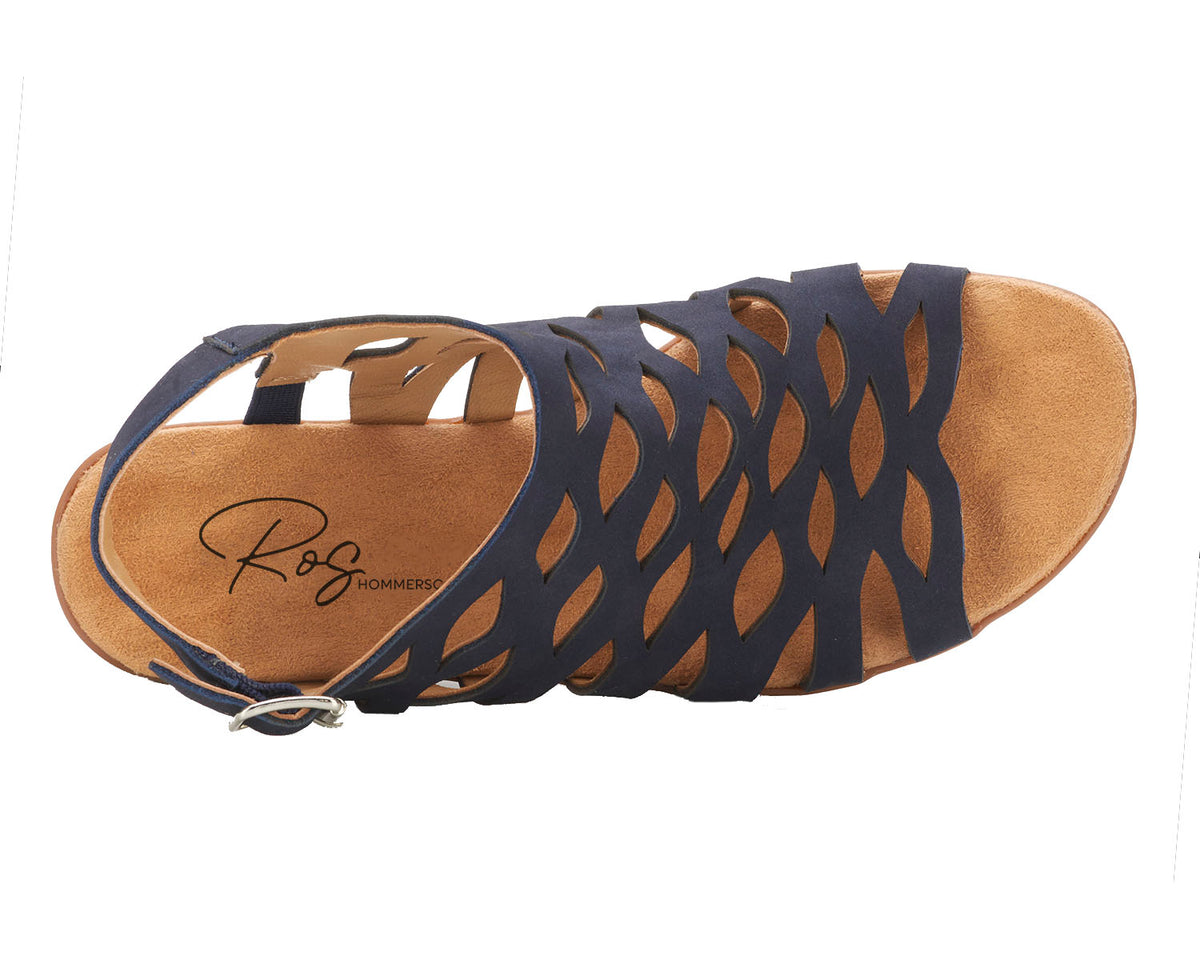 #Color_Navy Nubuck Leather