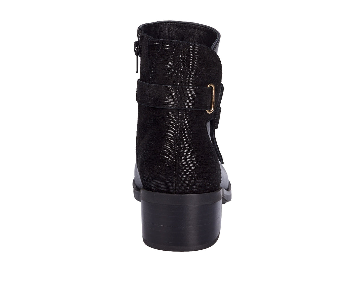 #Color_Black Napa/Patent Lizard Print Leather
