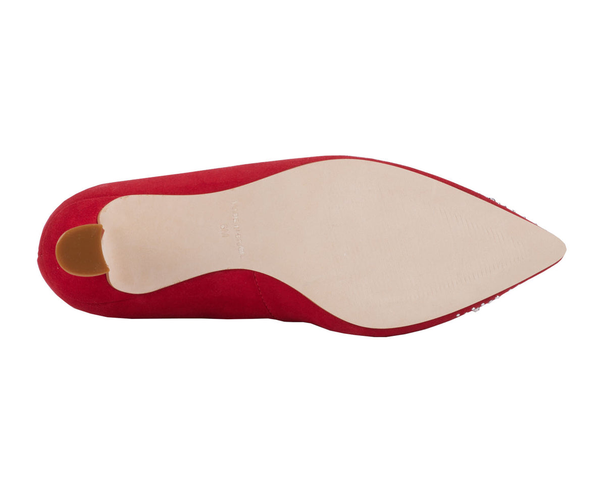 #Color_Red Suede