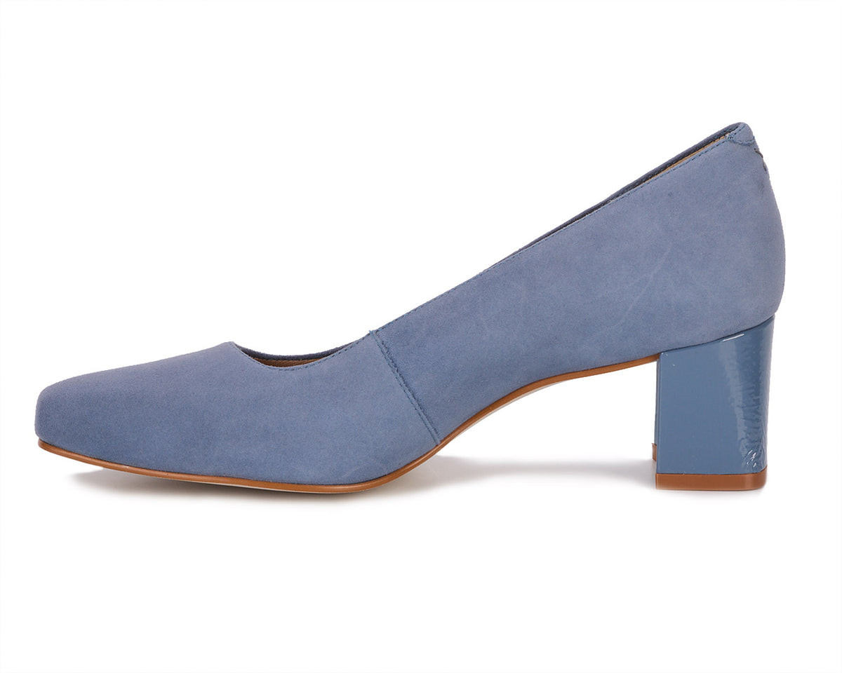 #Color_Light Blue Suede/Patent
