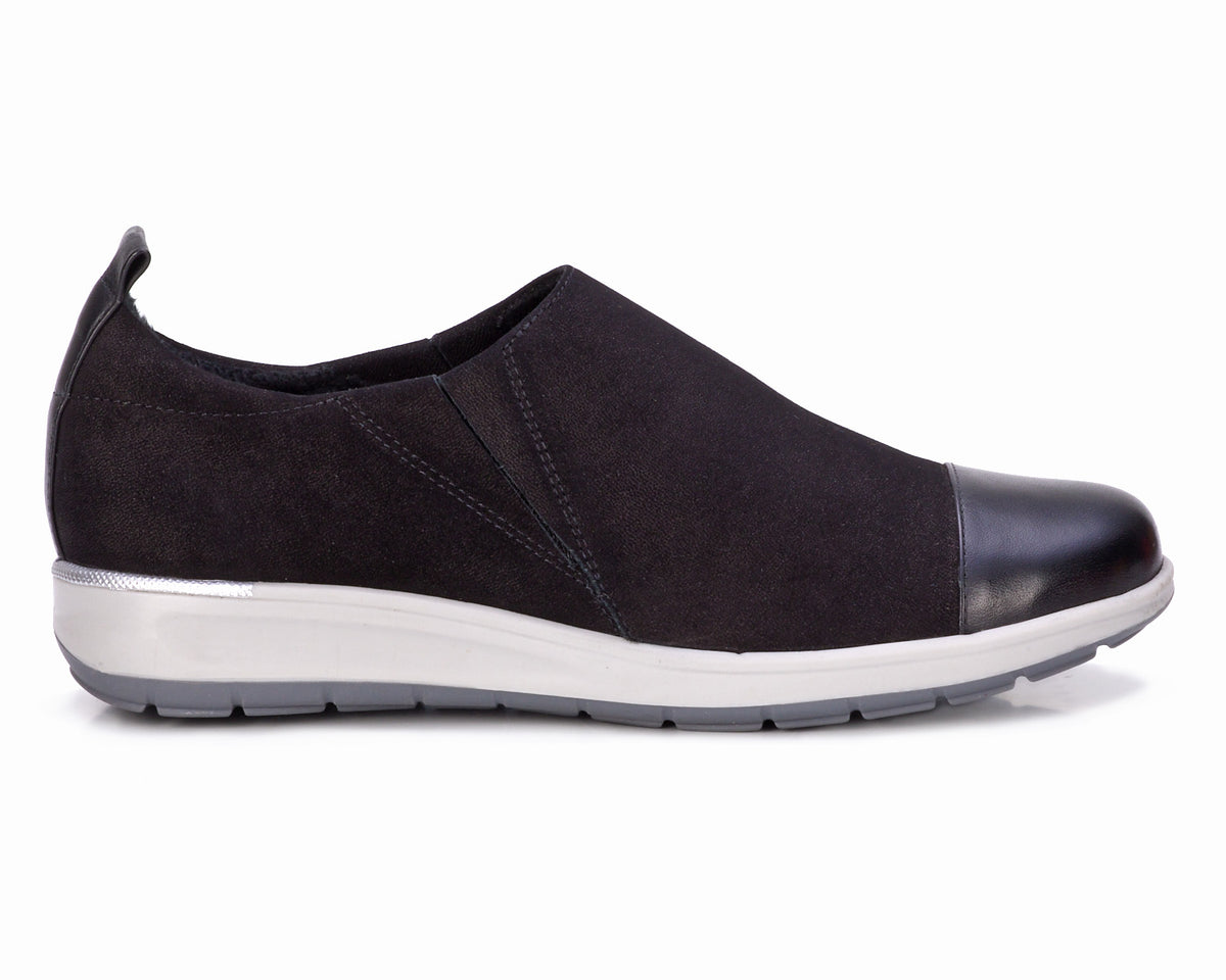 #Color_Black Nubuck Leather