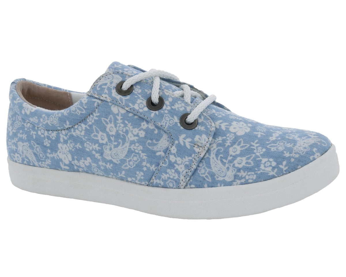 #Color_Blue Floral Canvas