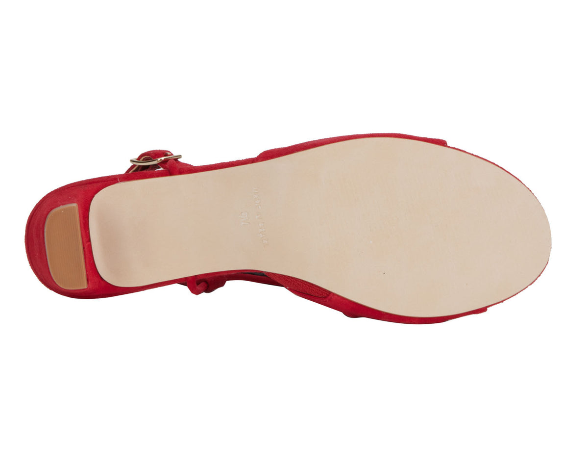 #Color_Red Kid Suede