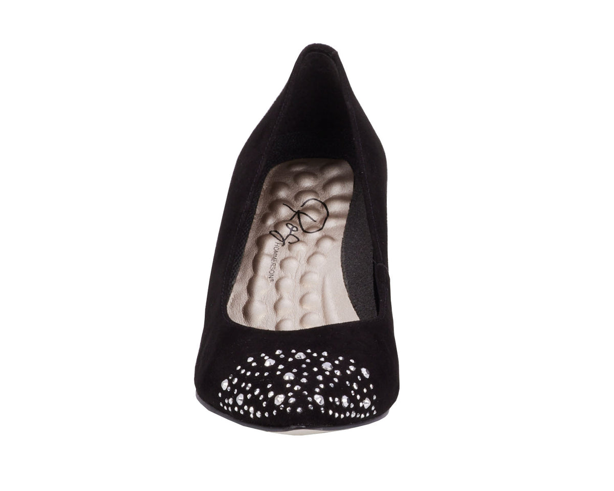 #Color_Black Suede Leather