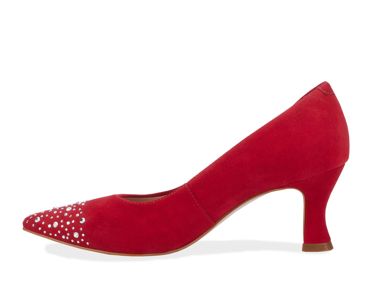 #Color_Red Suede