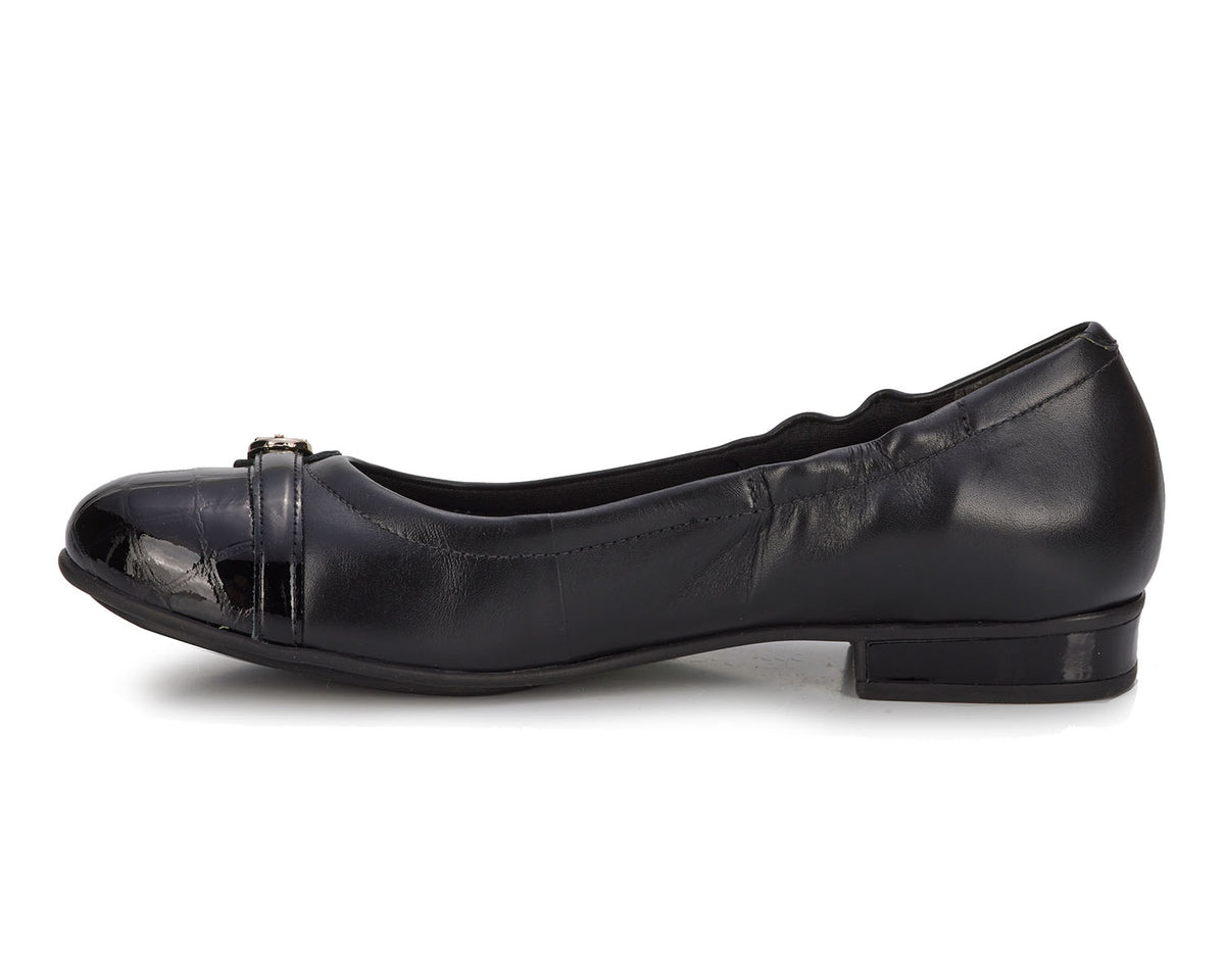#Color_Black Leather/ Patent