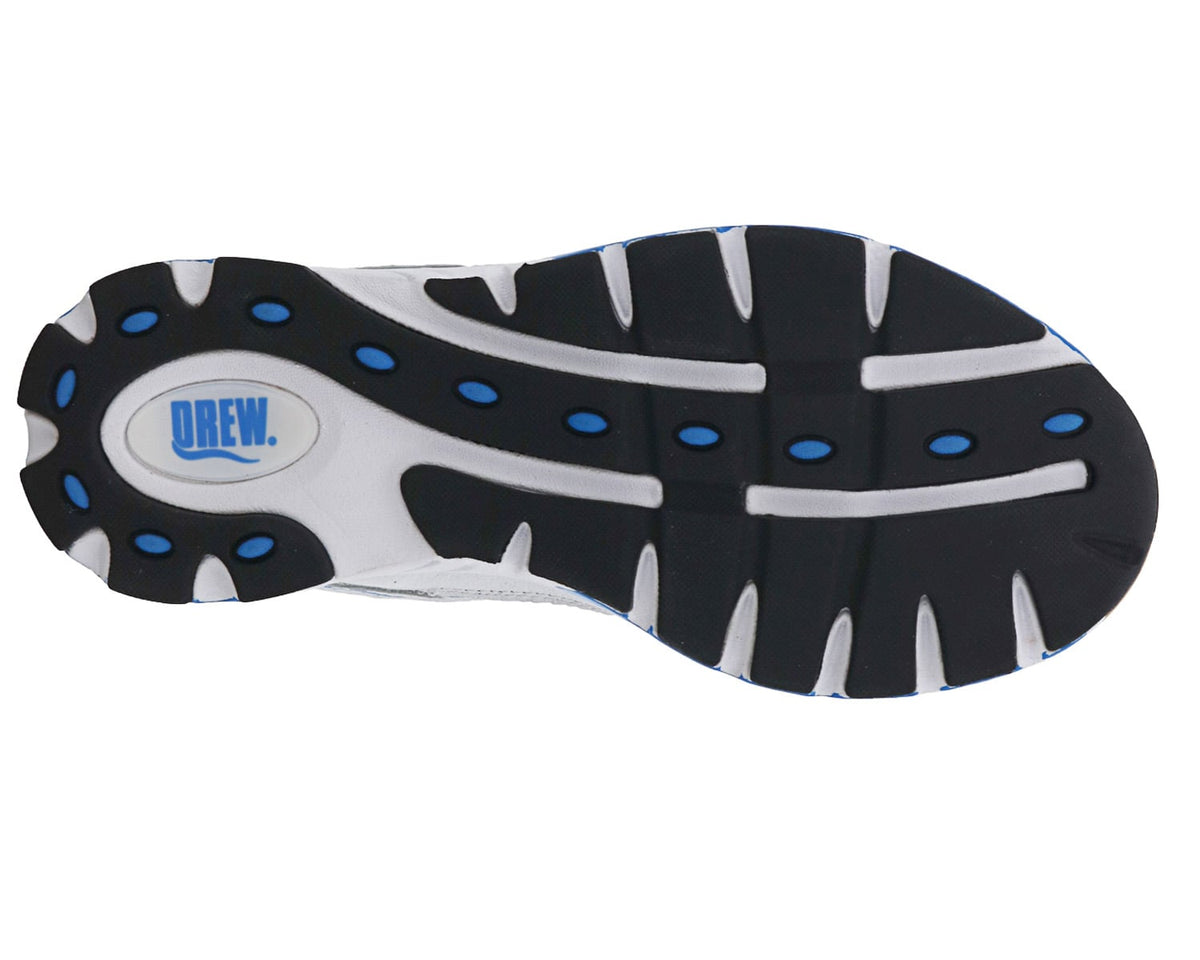 #Color_White Blue Leather/Mesh