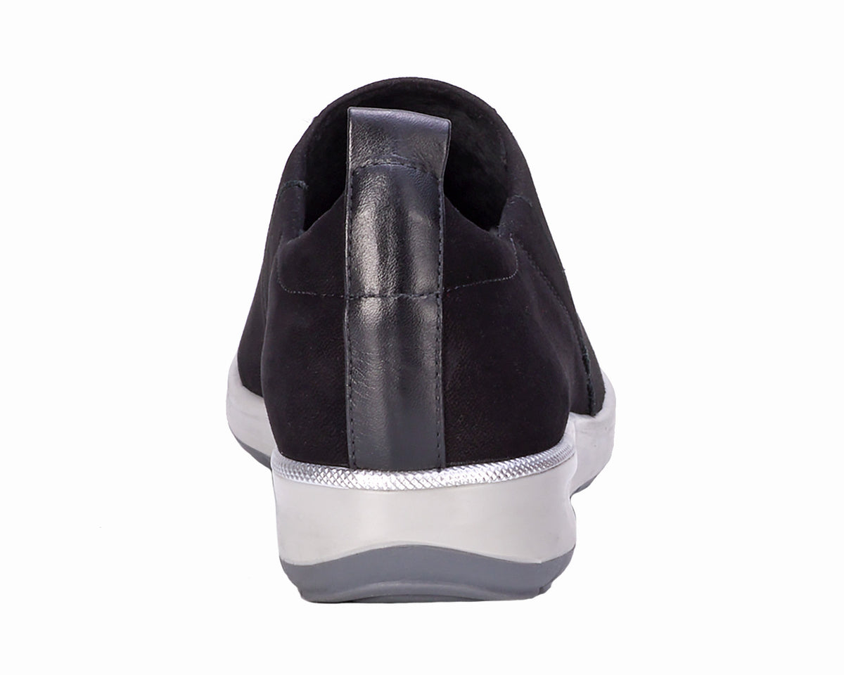 #Color_Black Nubuck Leather