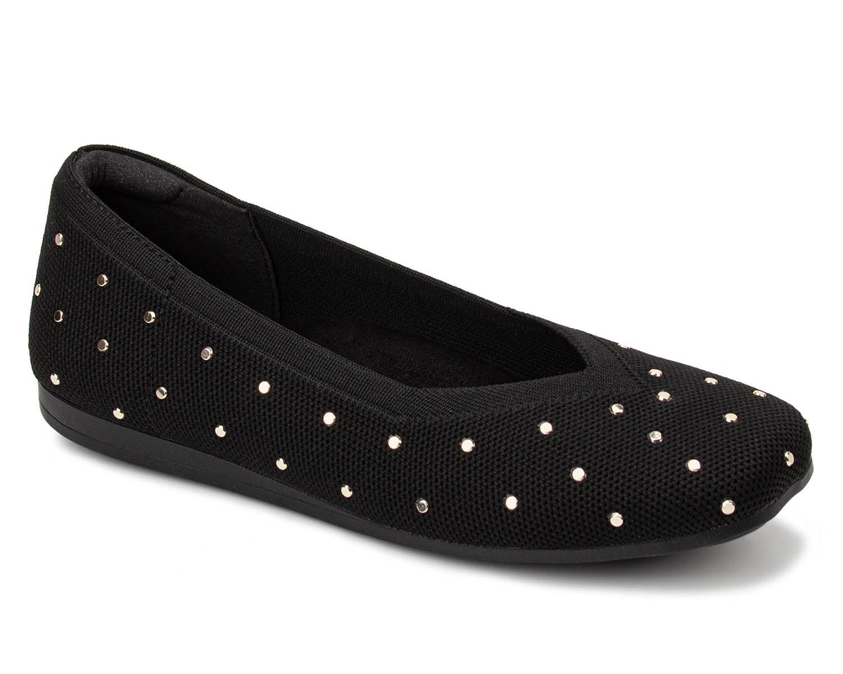 #Color_Black Knit with Studs