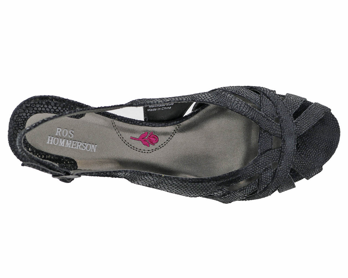 #Color_Black Lizard Print Leather