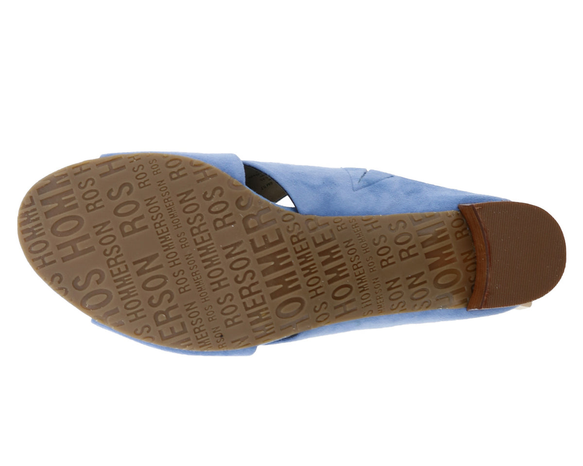 #Color_Blue Suede Leather