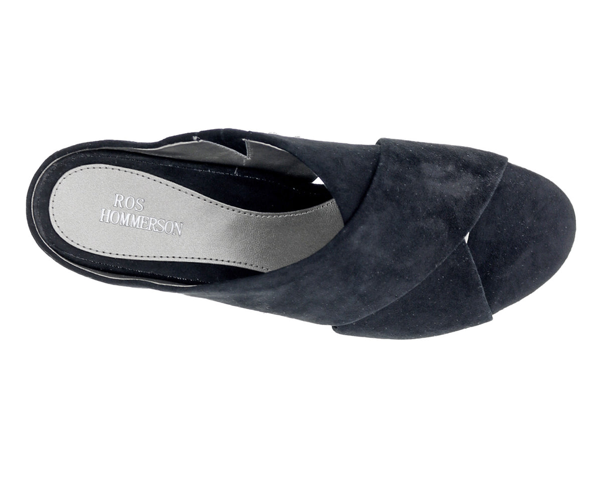 #Color_Black Suede Leather