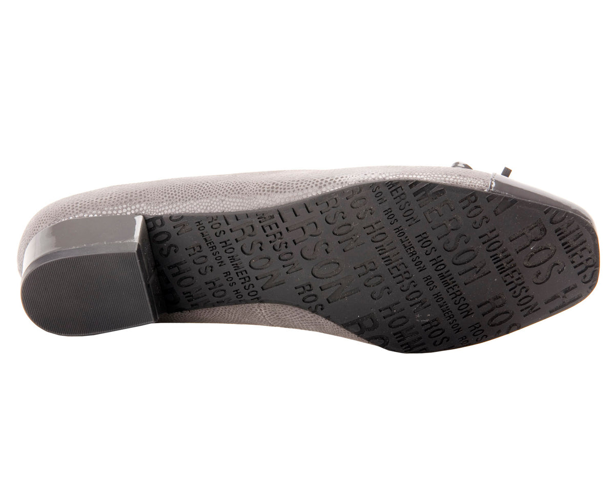 #Color_Grey Lizard Print Leather