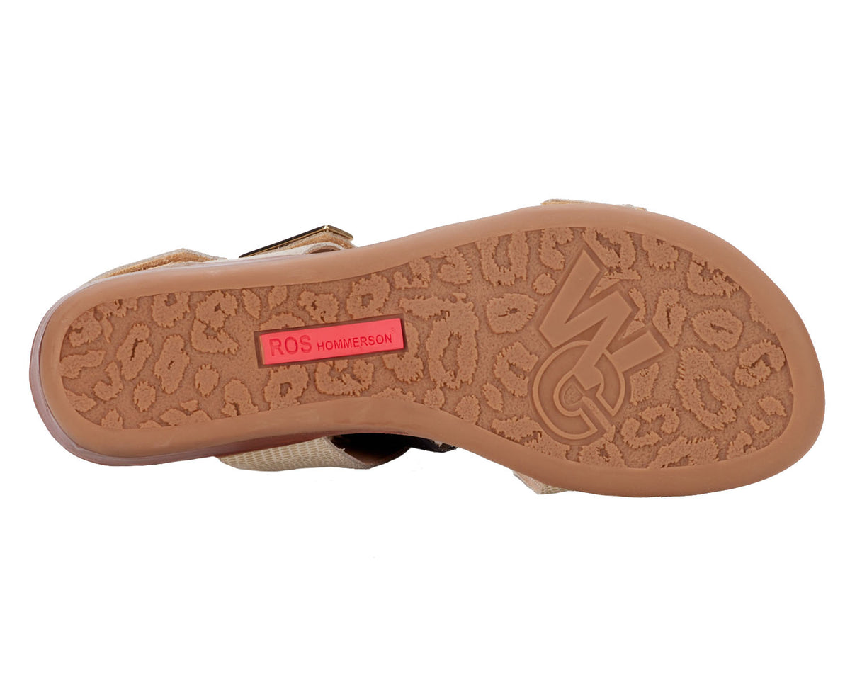 #Color_Natural Lizard Print Patent Leather