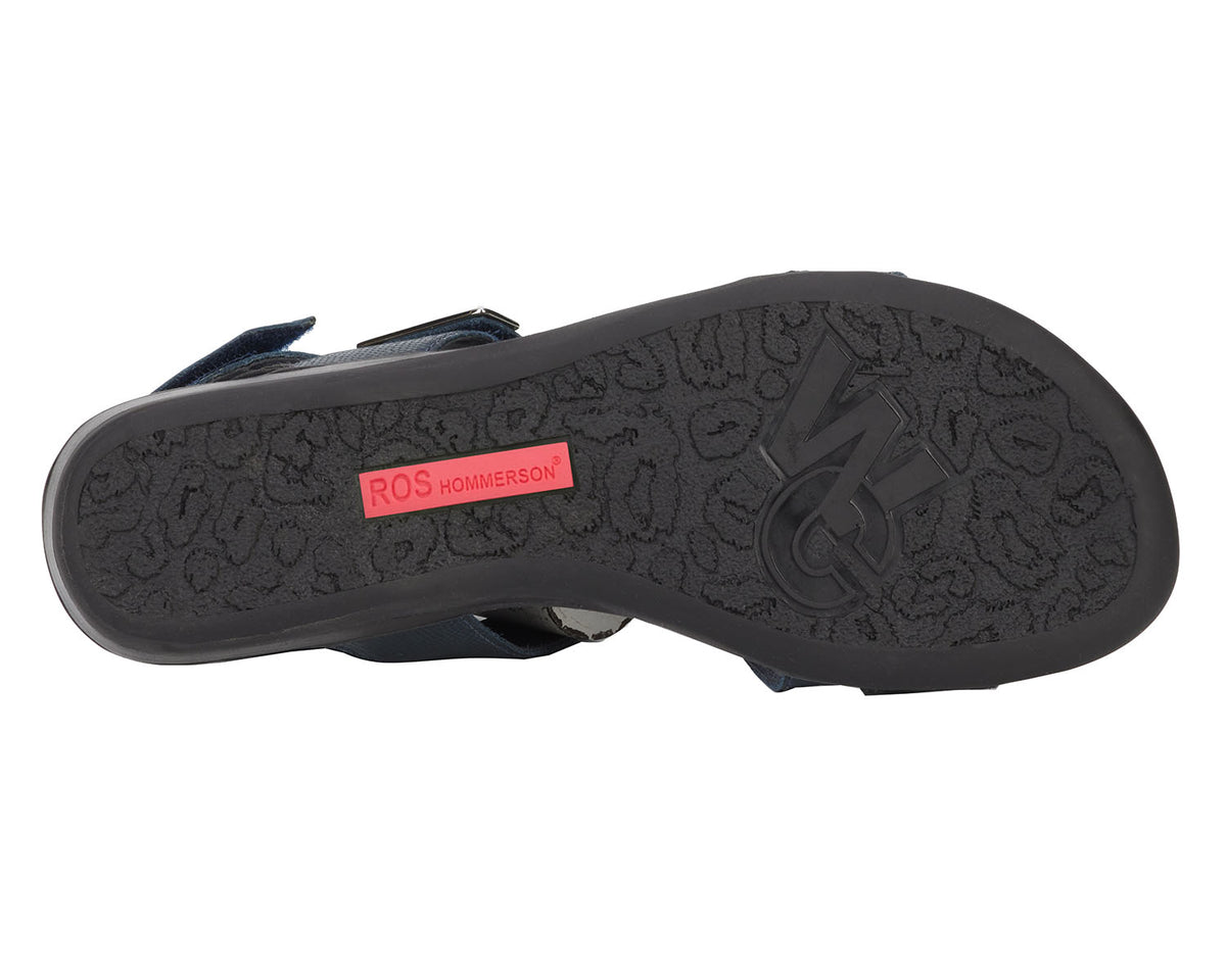 #Color_Navy Lizard Print Patent Leather