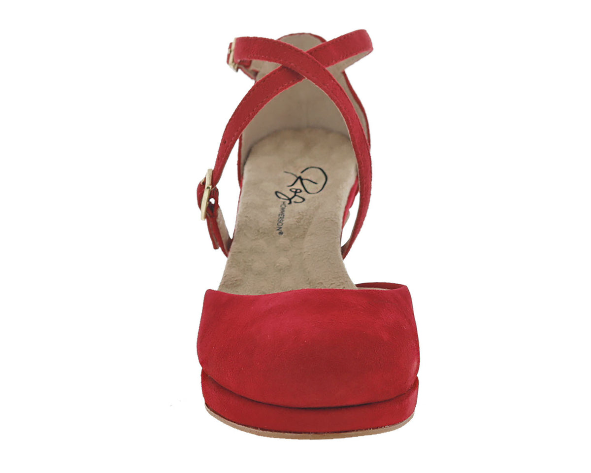 #Color_Red Suede