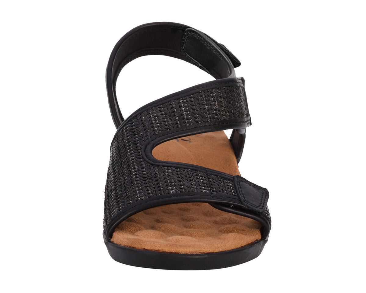 #Color_Black Raffia/Leather
