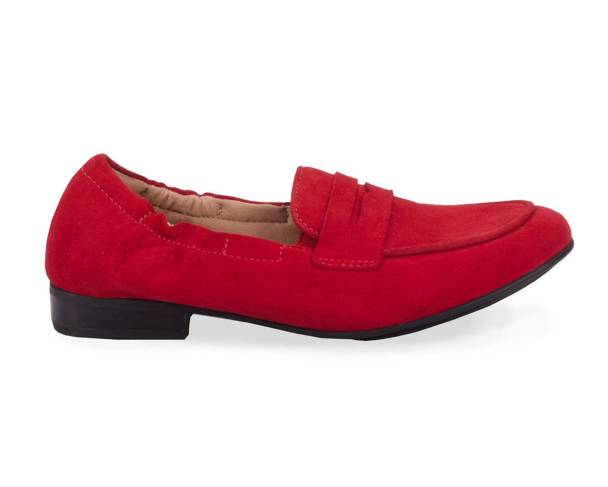 #Color_Red Suede