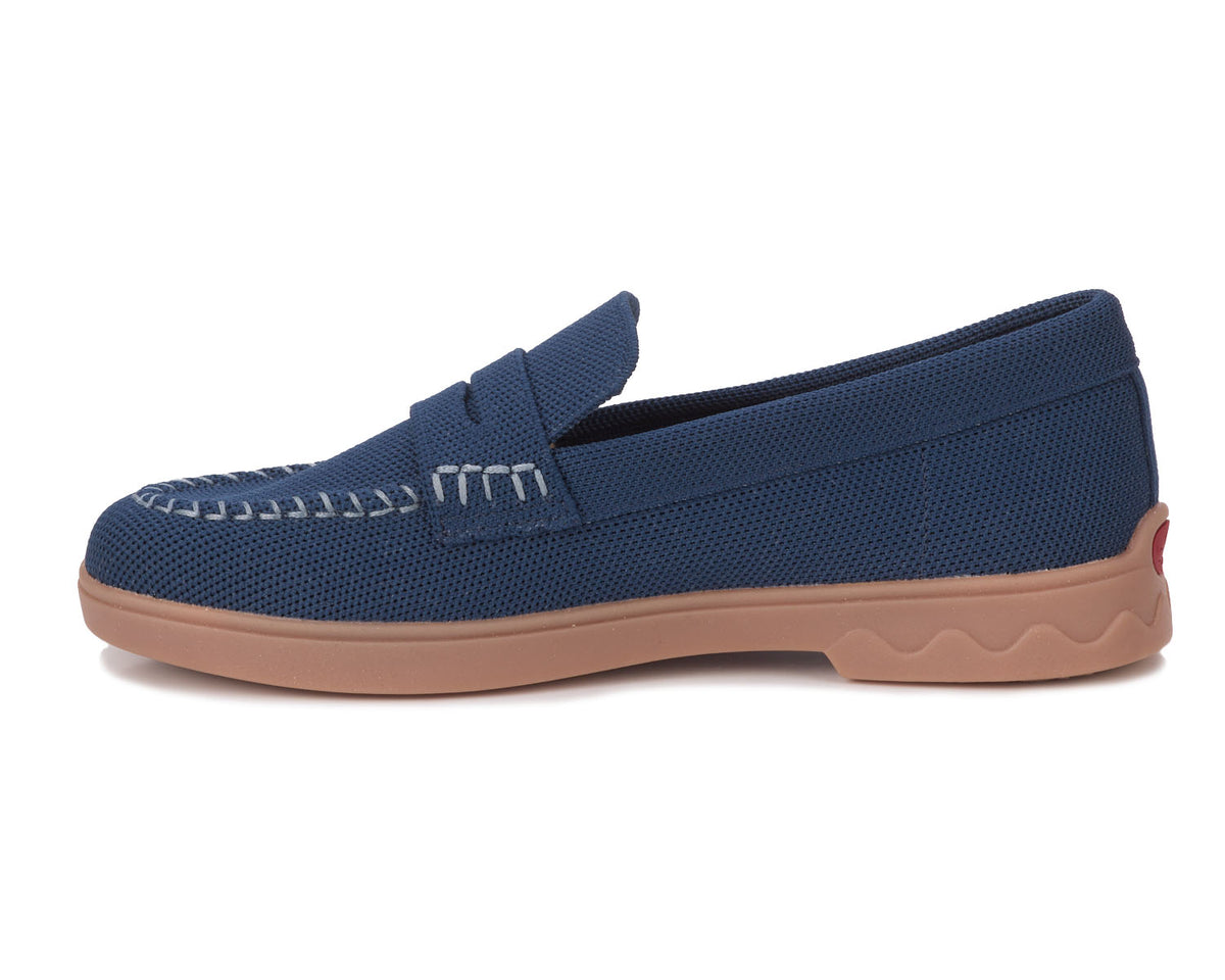 #Color_Navy Knit Fabric