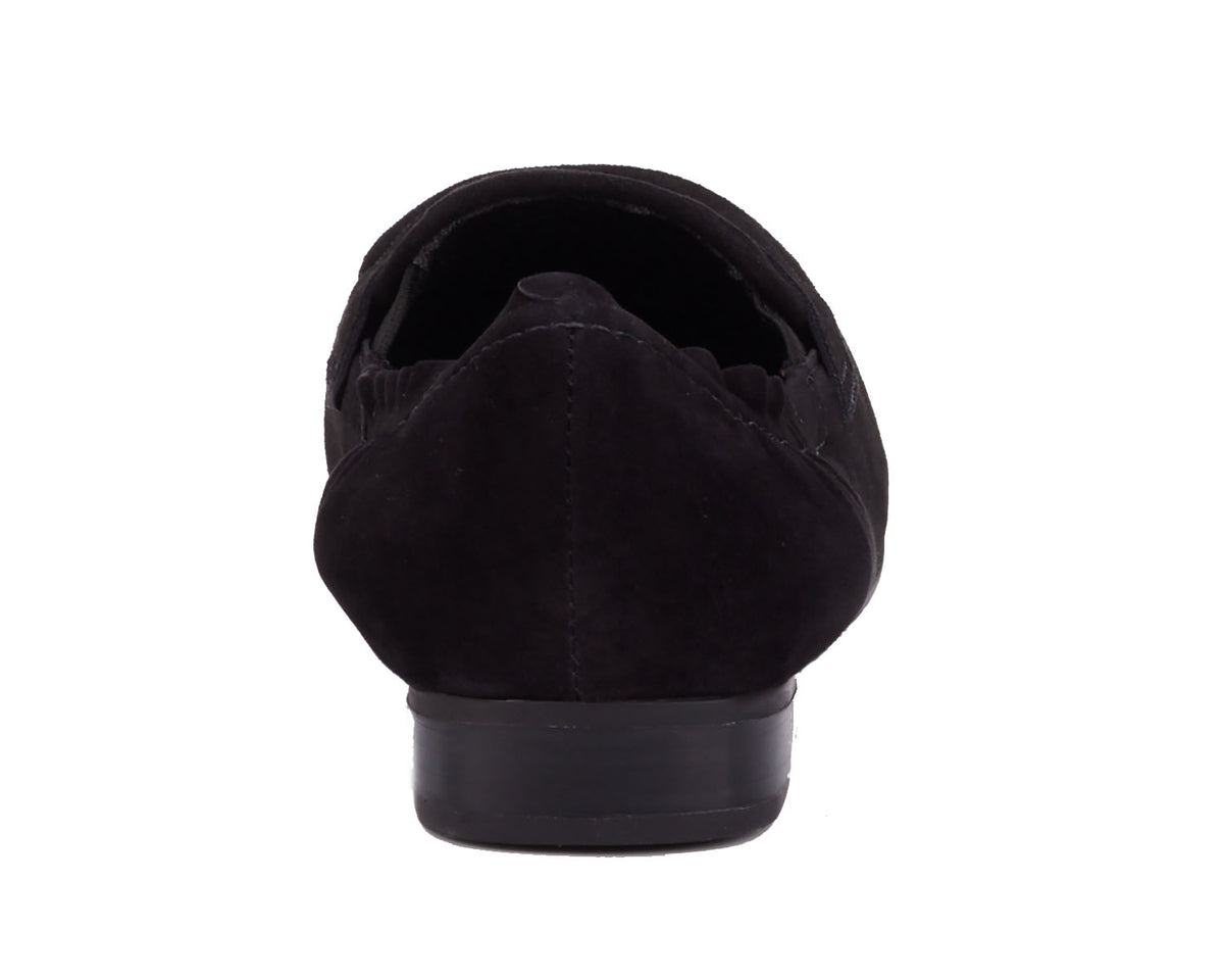 #Color_Black Suede Leather
