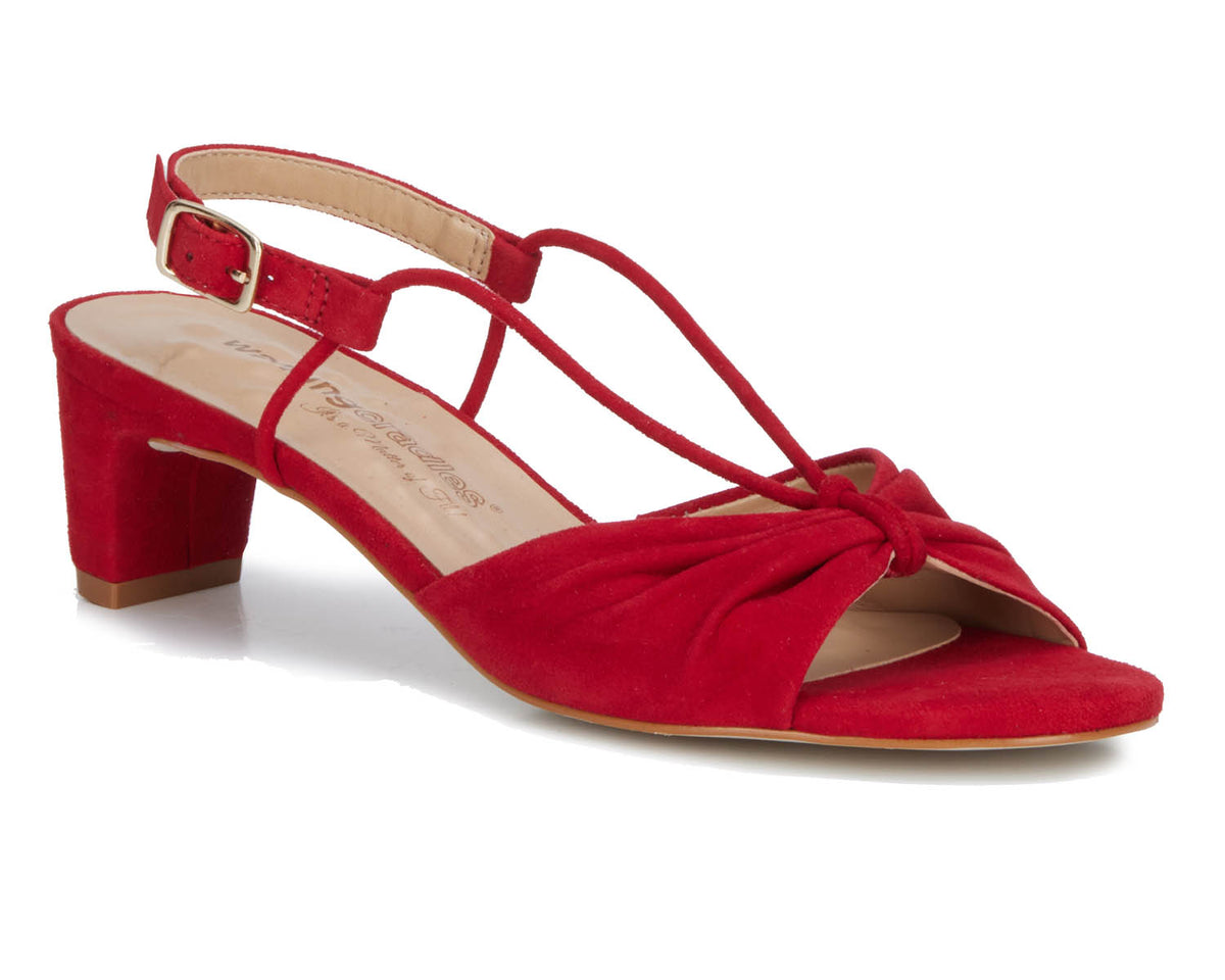 #Color_Red Kid Suede