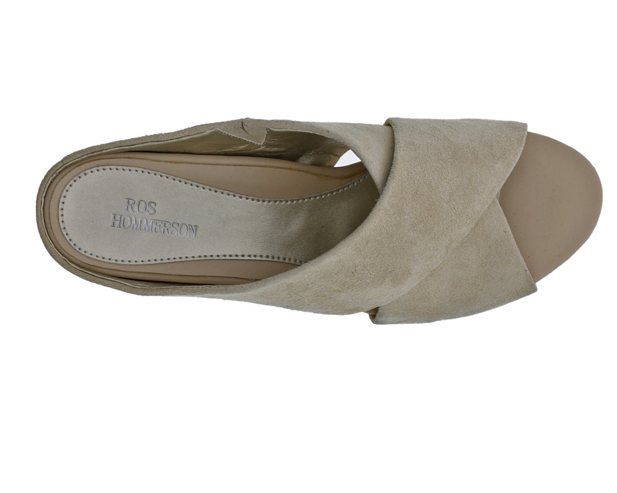 #Color_Nude Suede Leather