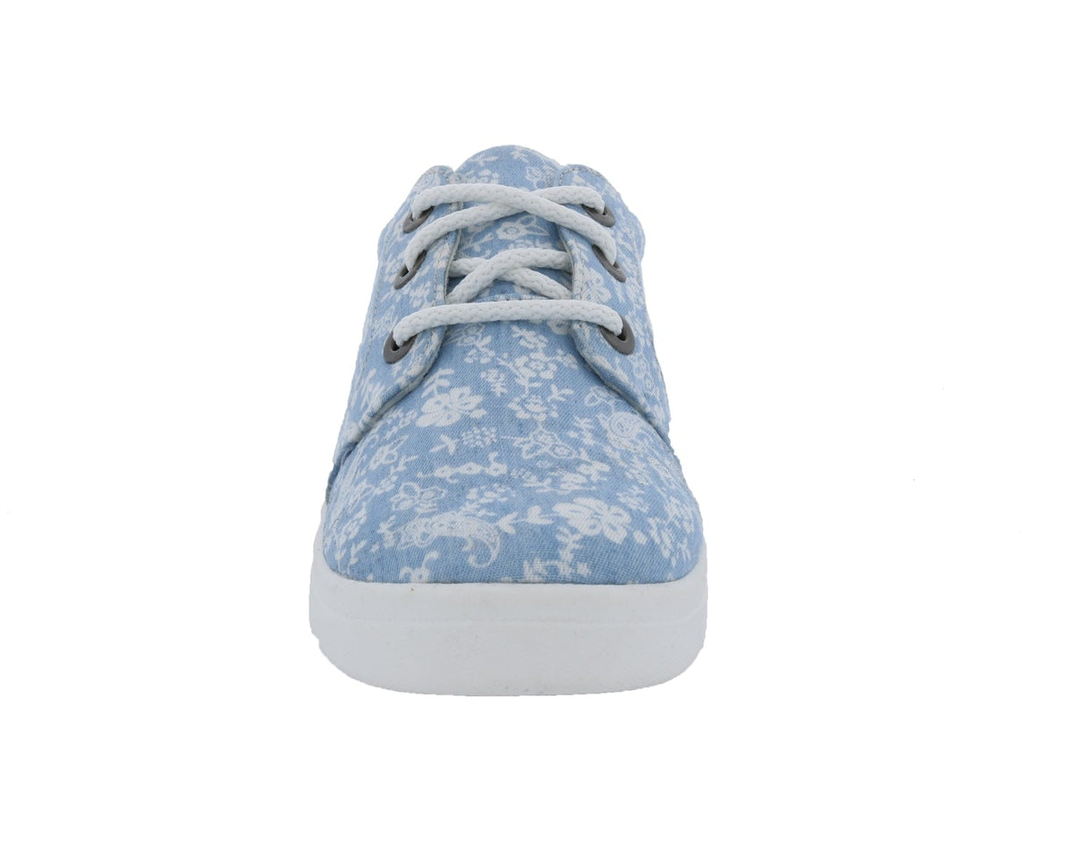 #Color_Blue Floral Canvas