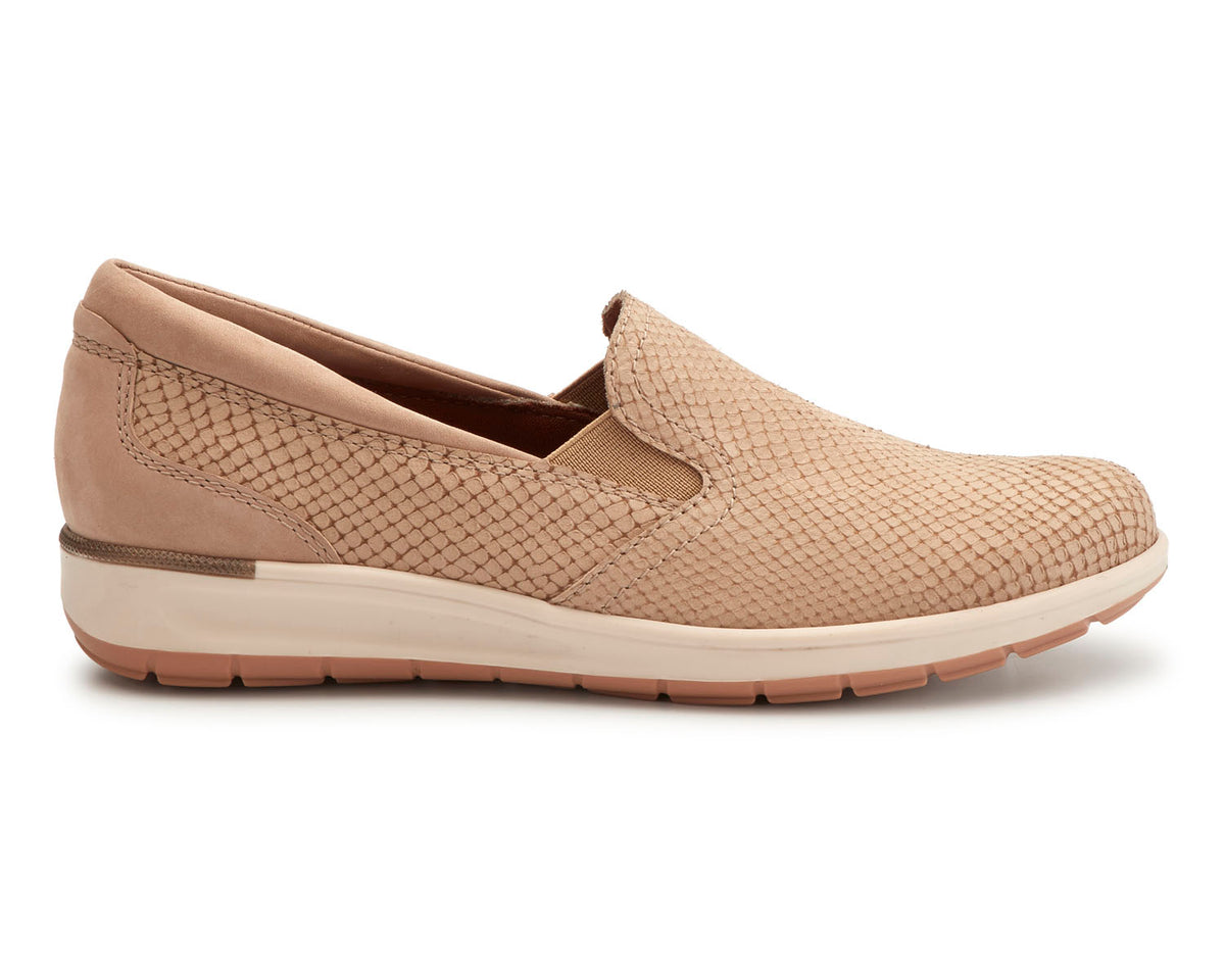 #Color_Taupe Snake Print/Nubuck