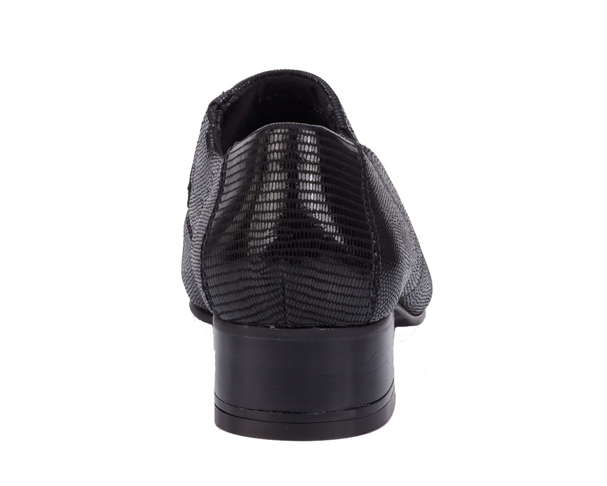 #Color_Black Lizard Print Leather