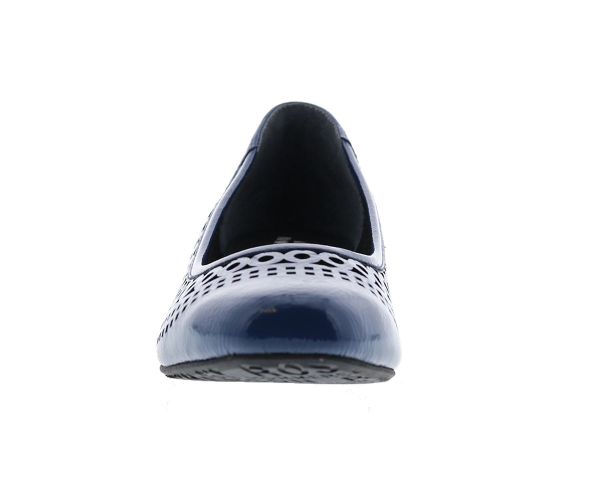 #Color_Navy Crinkle Patent