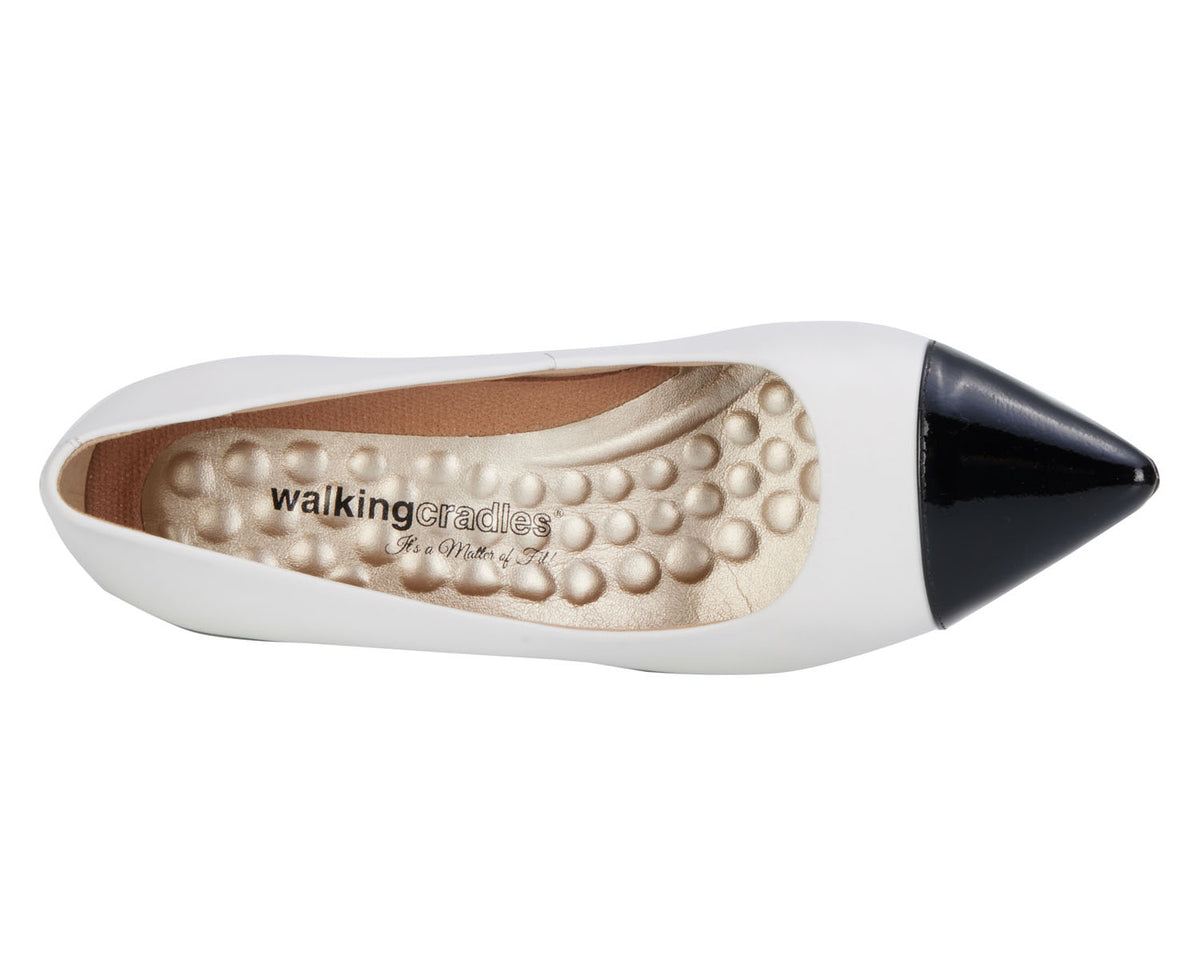 #Color_White Cashmere/Black Patent