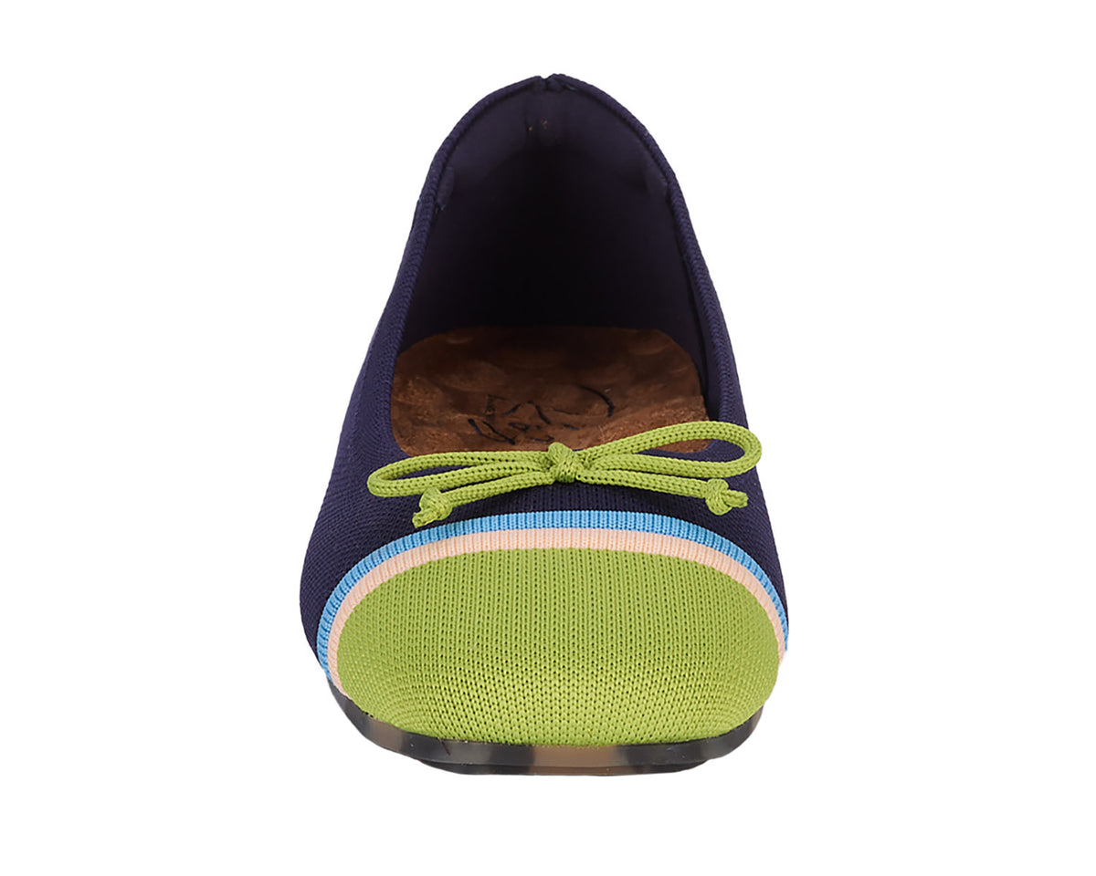 #Color_Navy/Lime Multi Knit