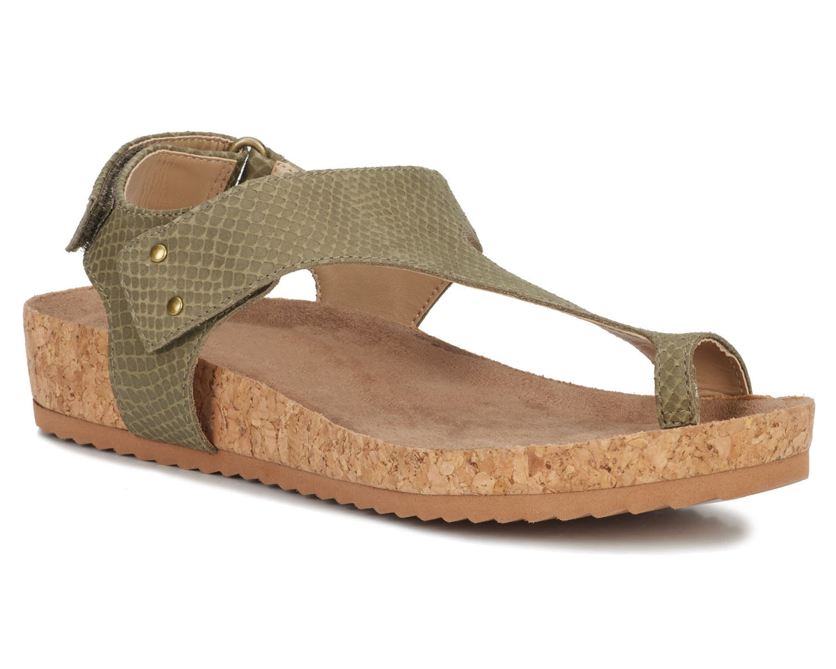#Color_Olive Matte Snake leather