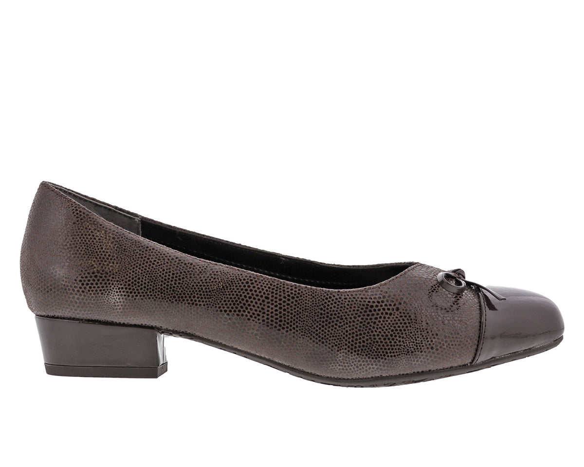 #Color_Brown Lizard Print Leather