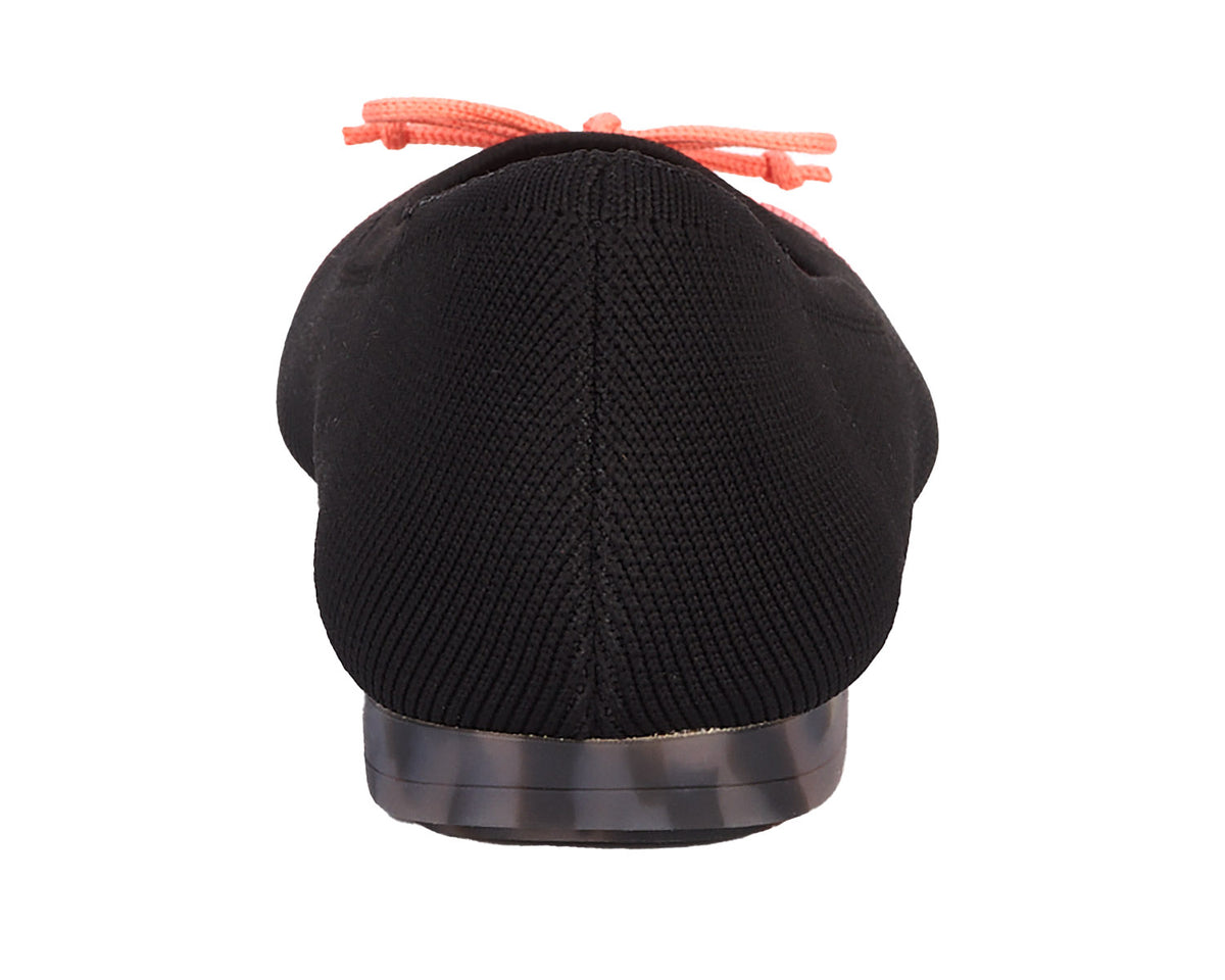 #Color_Black/Coral Multi Knit