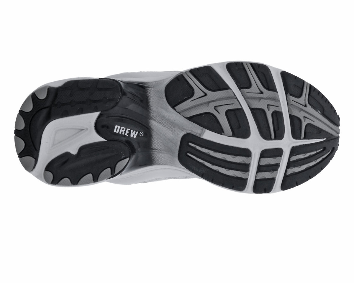 #Color_White Leather/Grey Mesh