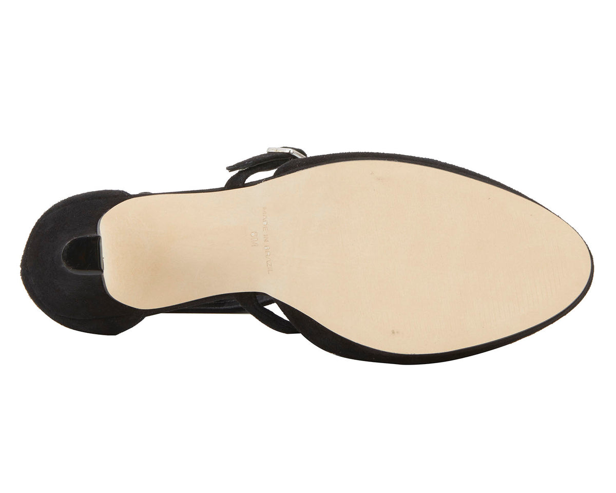 #Color_Black Suede Leather
