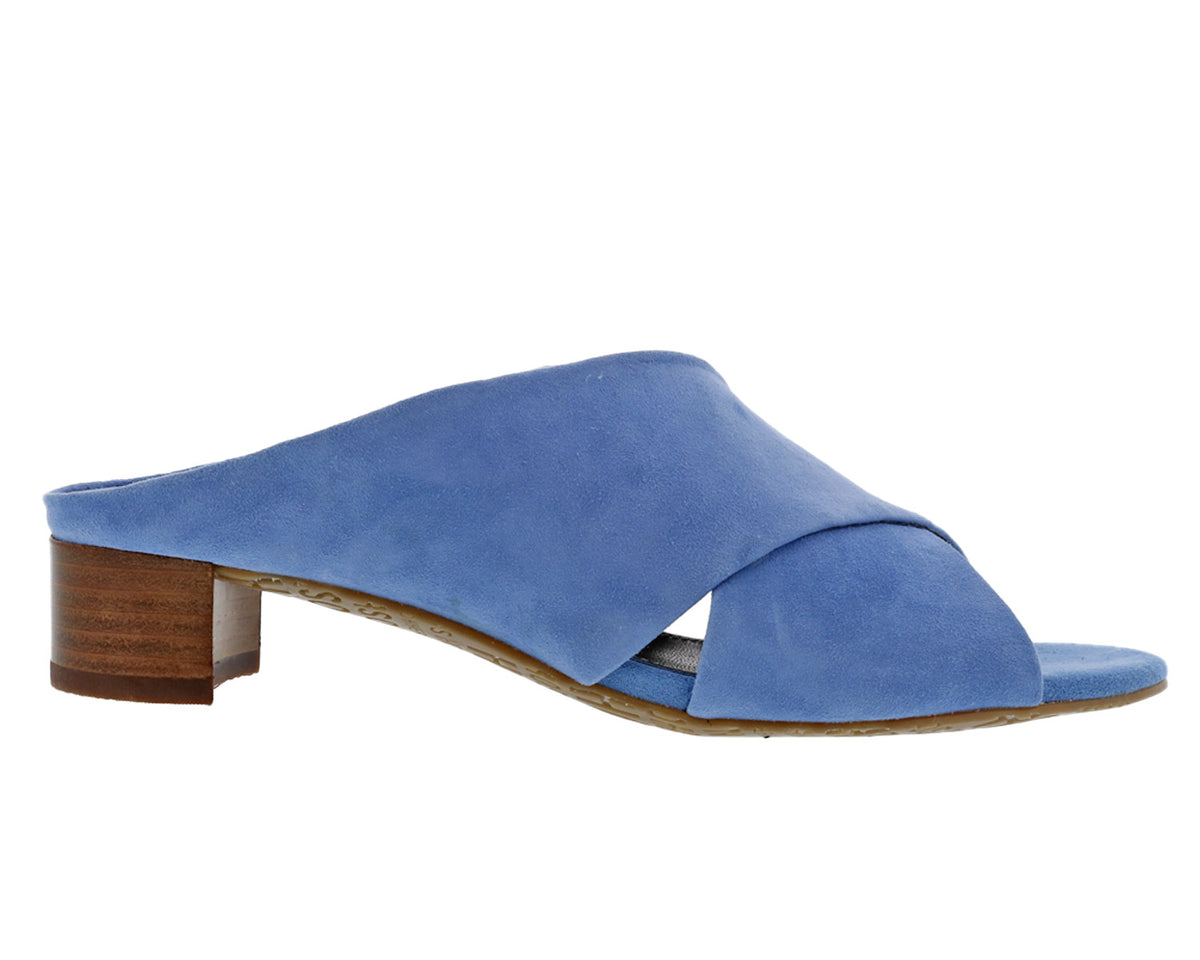 #Color_Blue Suede Leather