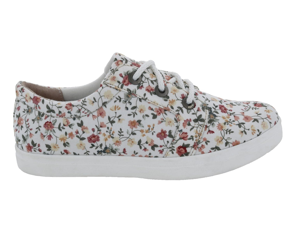 #Color_White Floral Canvas