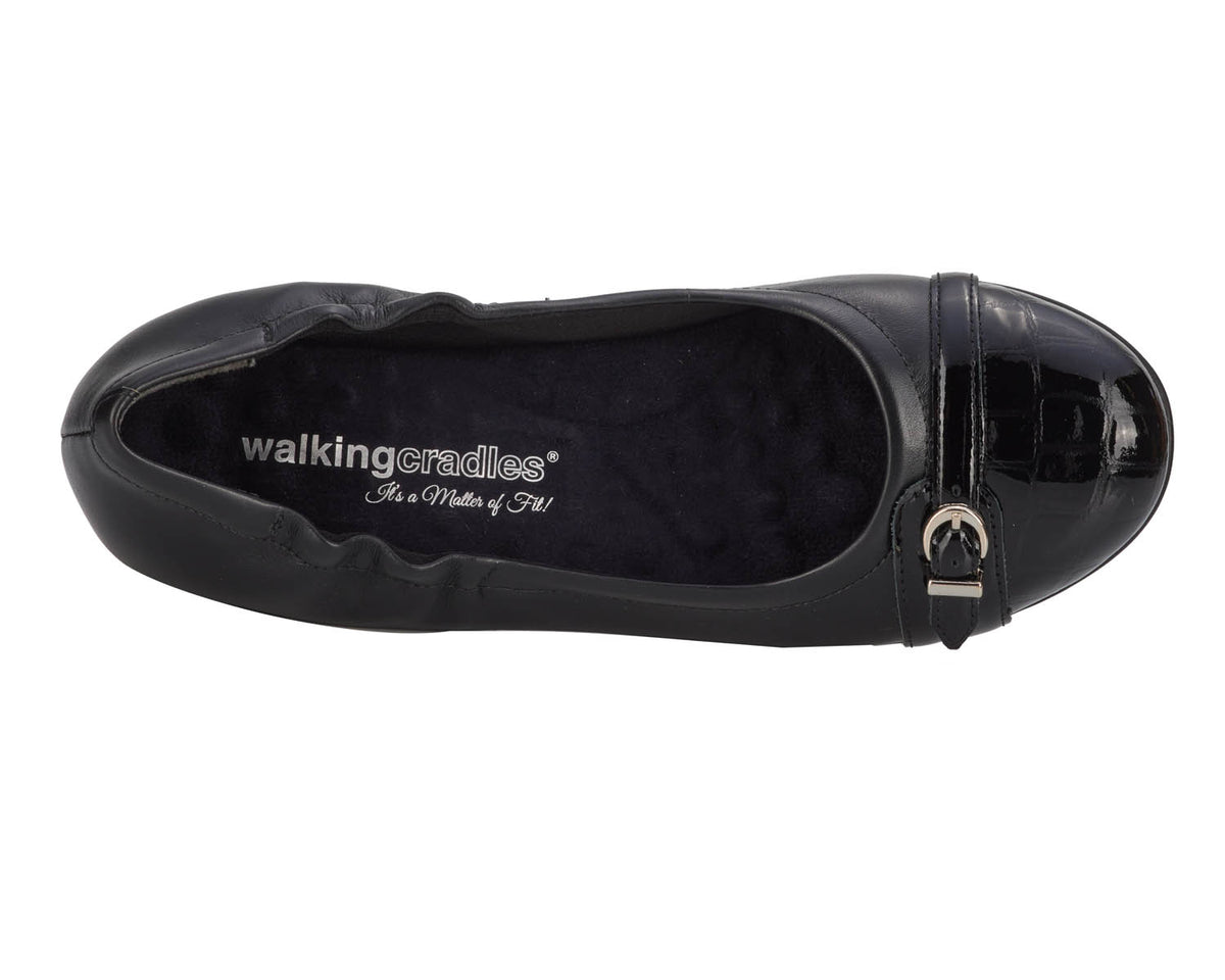 #Color_Black Croc Patent Leather
