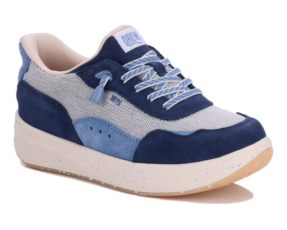 #Color_Navy Suede Combo