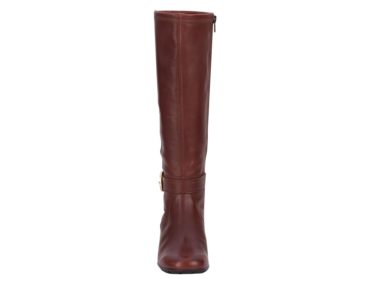 #Color_Tobacco Leather/ Stretch Suede Fabric