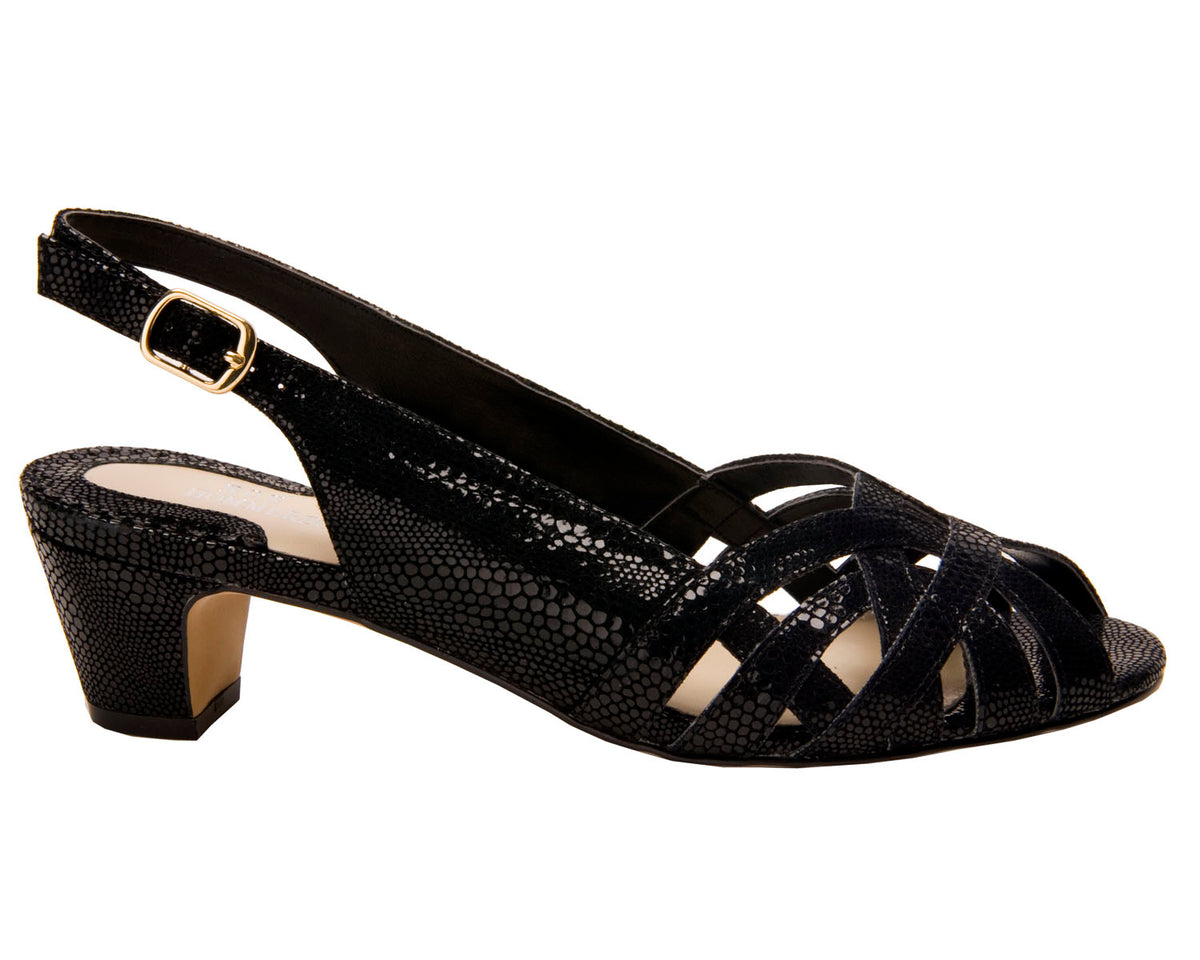 #Color_Black Lizard Print Leather