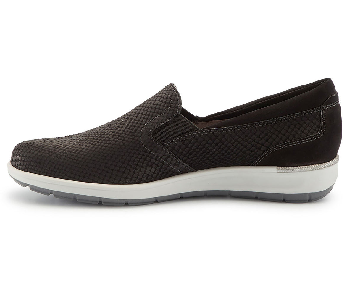 #Color_Black Snake Print/Nubuck