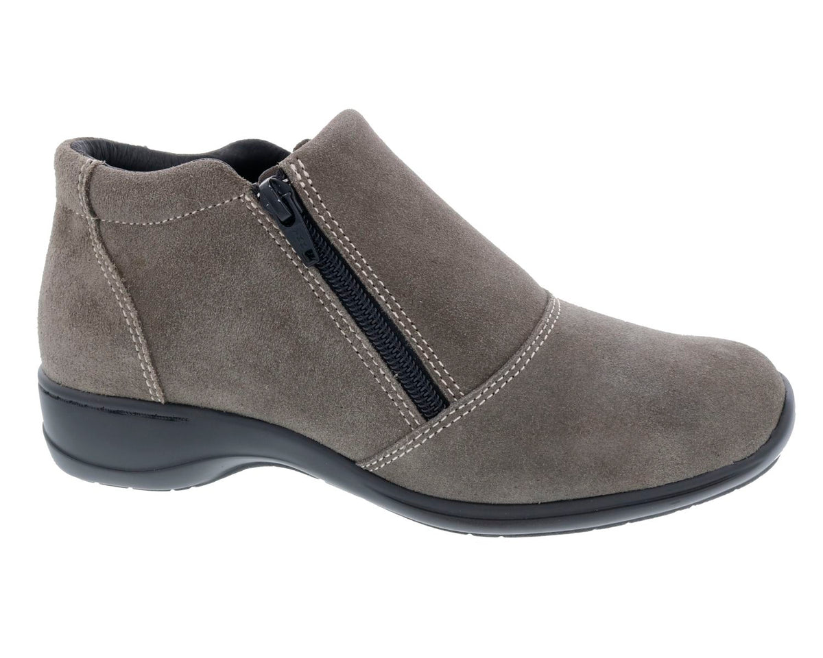 #Color_Grey Suede Leather