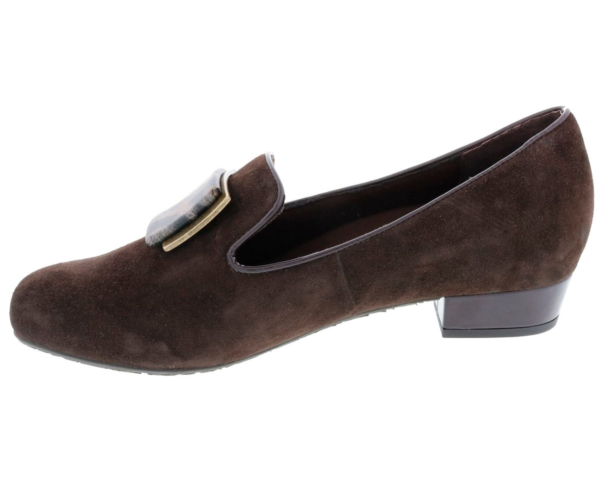 #Color_Brown Suede Leather