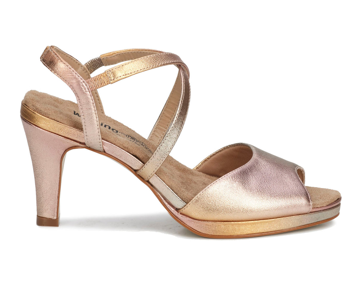 #Color_Ballet Metallic Leather