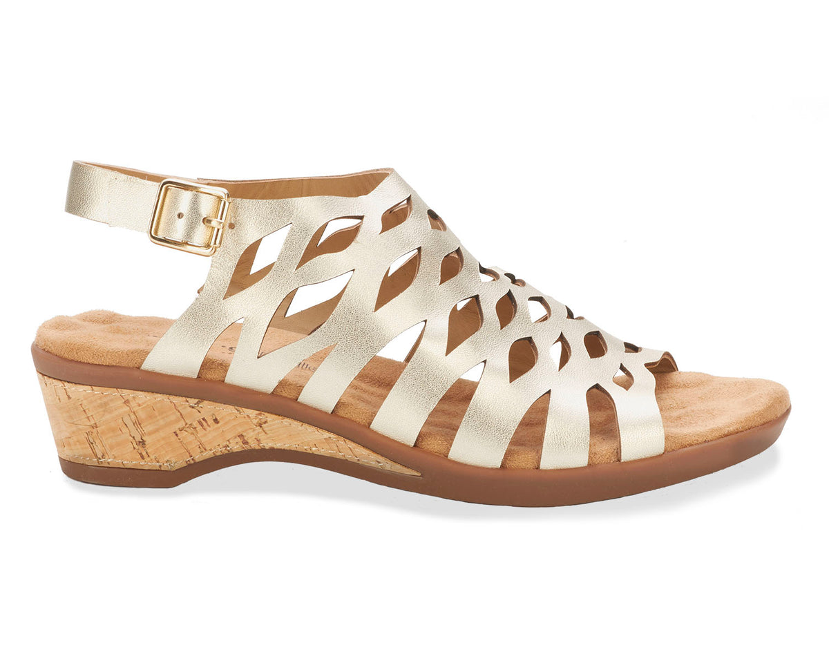 #Color_Gold Nappa Metallic Leather